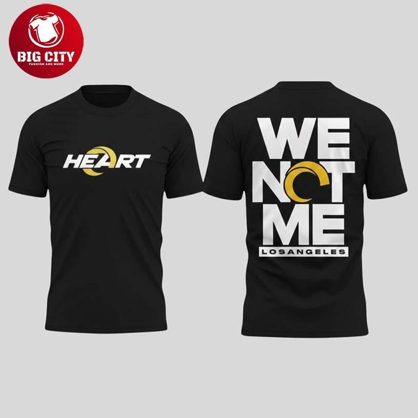 Rams American Football We Not Me Two Sided Shirt