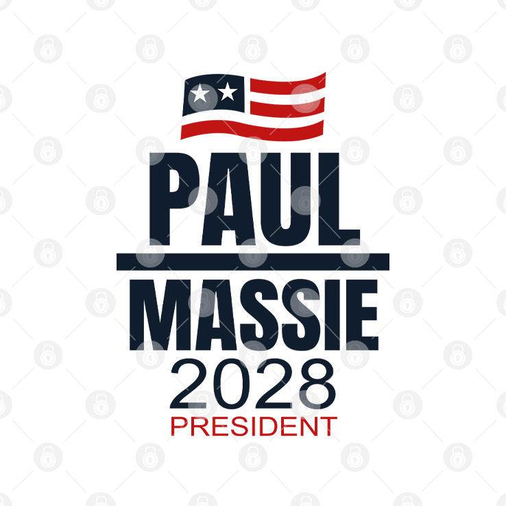 Rand Paul Thomas Massie For President 2028 Ringer Tee