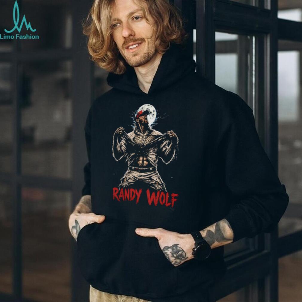 Randy Wolf Werewolf Philadelphia Phillies Moon Transformation shirt