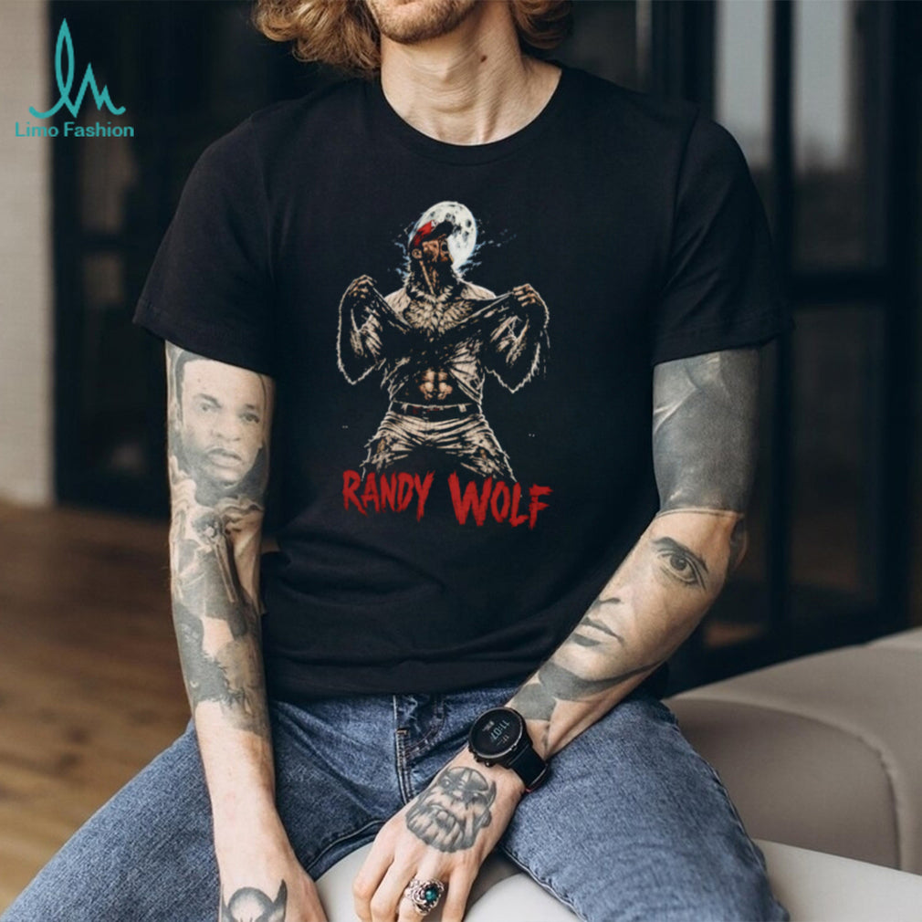 Randy Wolf Werewolf Philadelphia Phillies Moon Transformation shirt