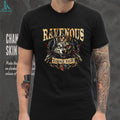 Ravenous Rohan Raja wolf wearing crown illustration shirt
