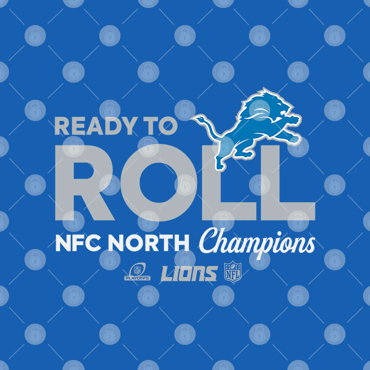 Ready To Roll NFC North Division Champions 2024 Detroit Lions Shirt