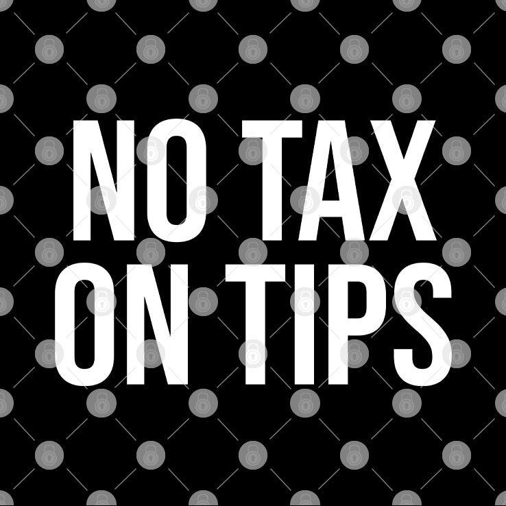 Reagan Reese No Tax On Tips T Shirt