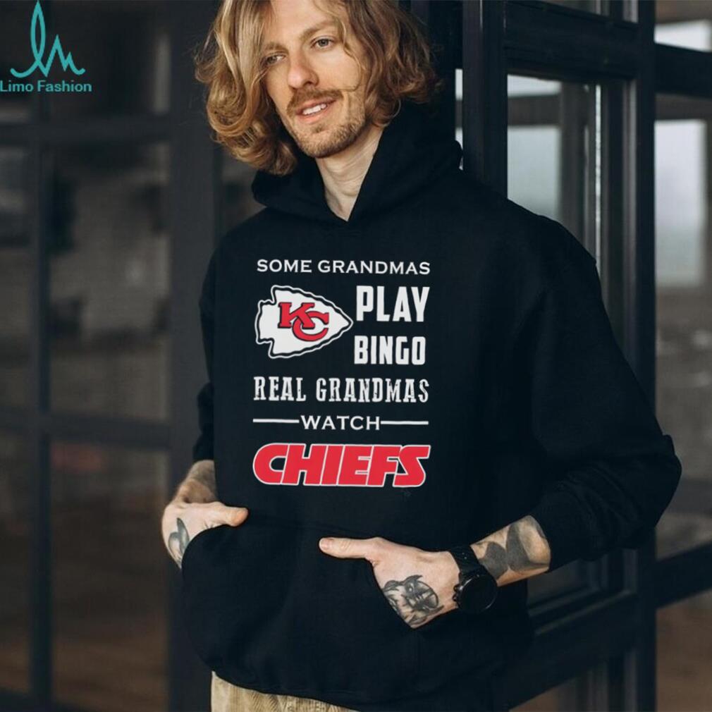 Real Grandmas Watch Chiefs Kansas City Football Fan T Shirt