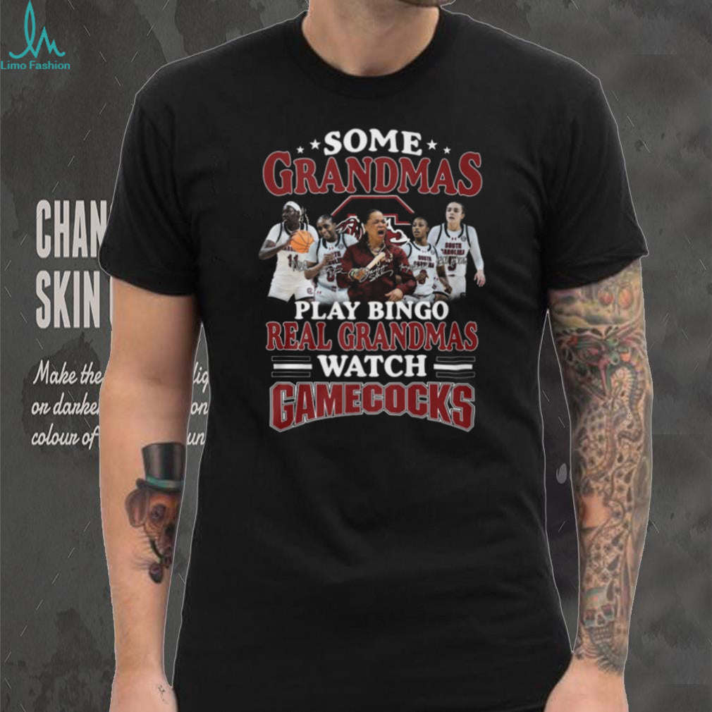 Real Grandmas Watch South Carolina Gamecocks Women’s Basketball Shirt