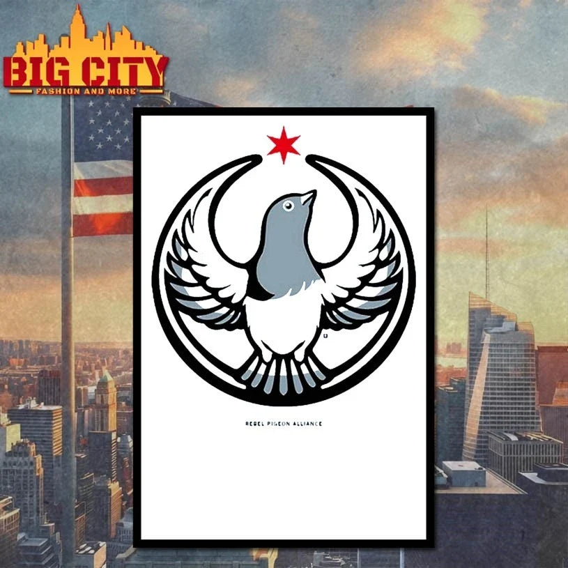 Rebel Pigeon Alliance ICE t-shirt