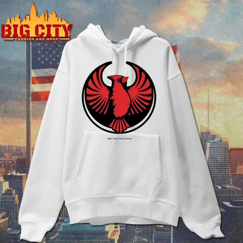 Rebel northern cardinal alliance heavyweight shirt