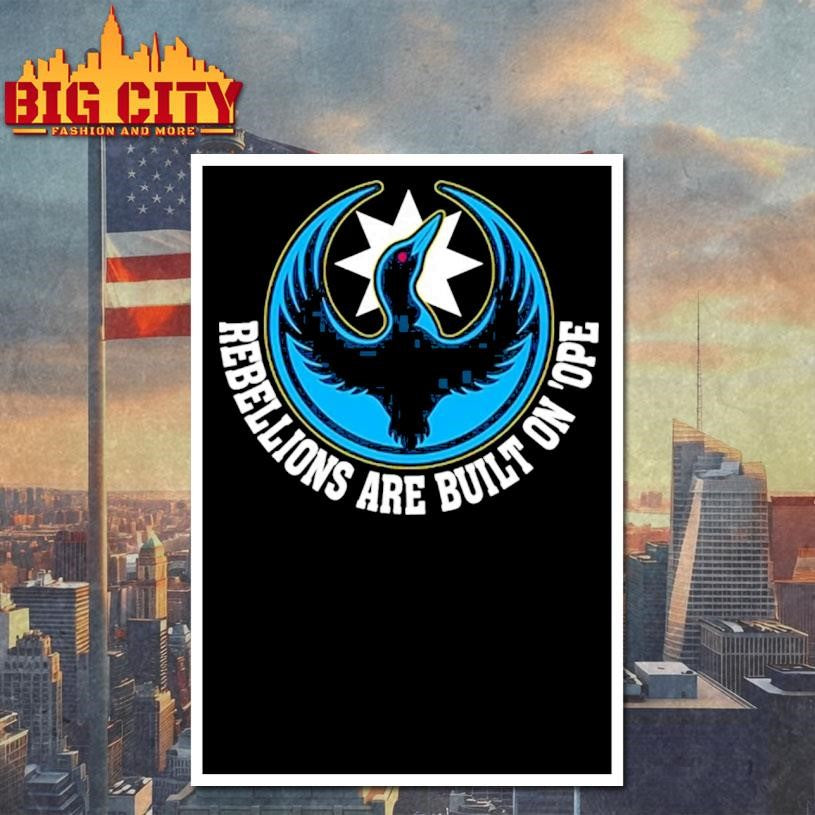 Rebellions Are Built On Hope Shirt Minnesota Rebel Alliance Bird Loon Shirt