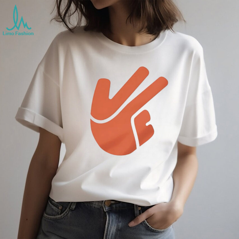 Red Hand Gesture West Coast Sign Urban Style Graphic T Shirt
