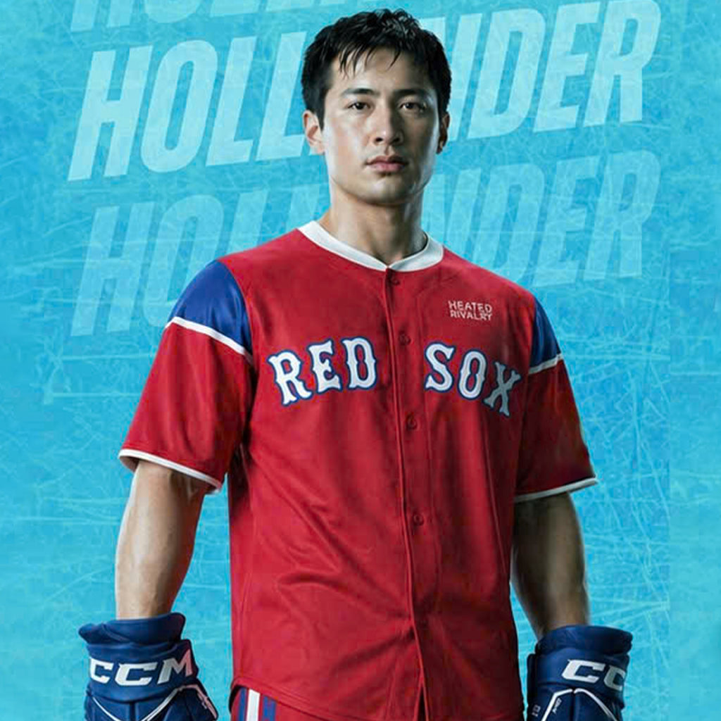 Red Sox Heated Rivalry Hollander 24 Baseball Jersey