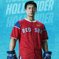 Red Sox Heated Rivalry Hollander 24 Baseball Jersey