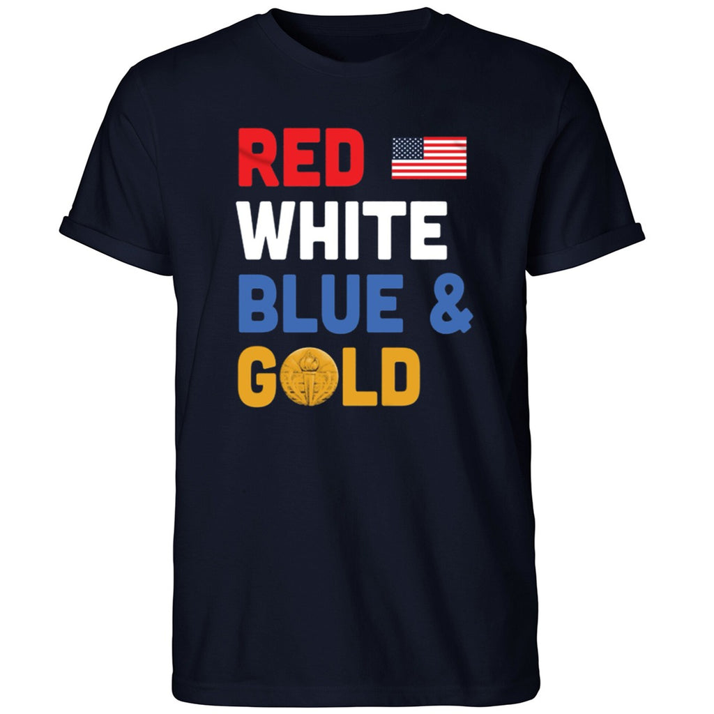 Red White Blue Gold Team Usa Win Olympics Forever Shirt