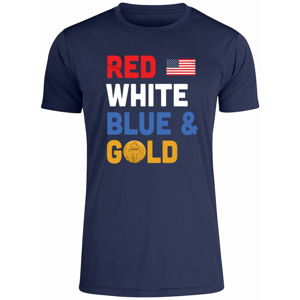 Red White Blue Gold Team Usa Win Olympics Forever Shirt
