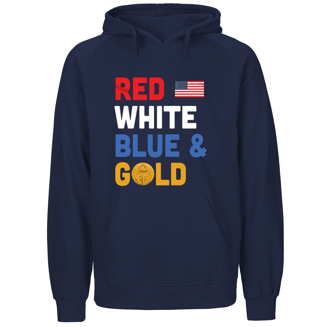 Red White Blue Gold Team Usa Win Olympics Forever Shirt