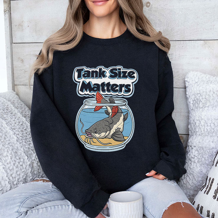 Redtail Catfish Tank Size Matters T Shirt
