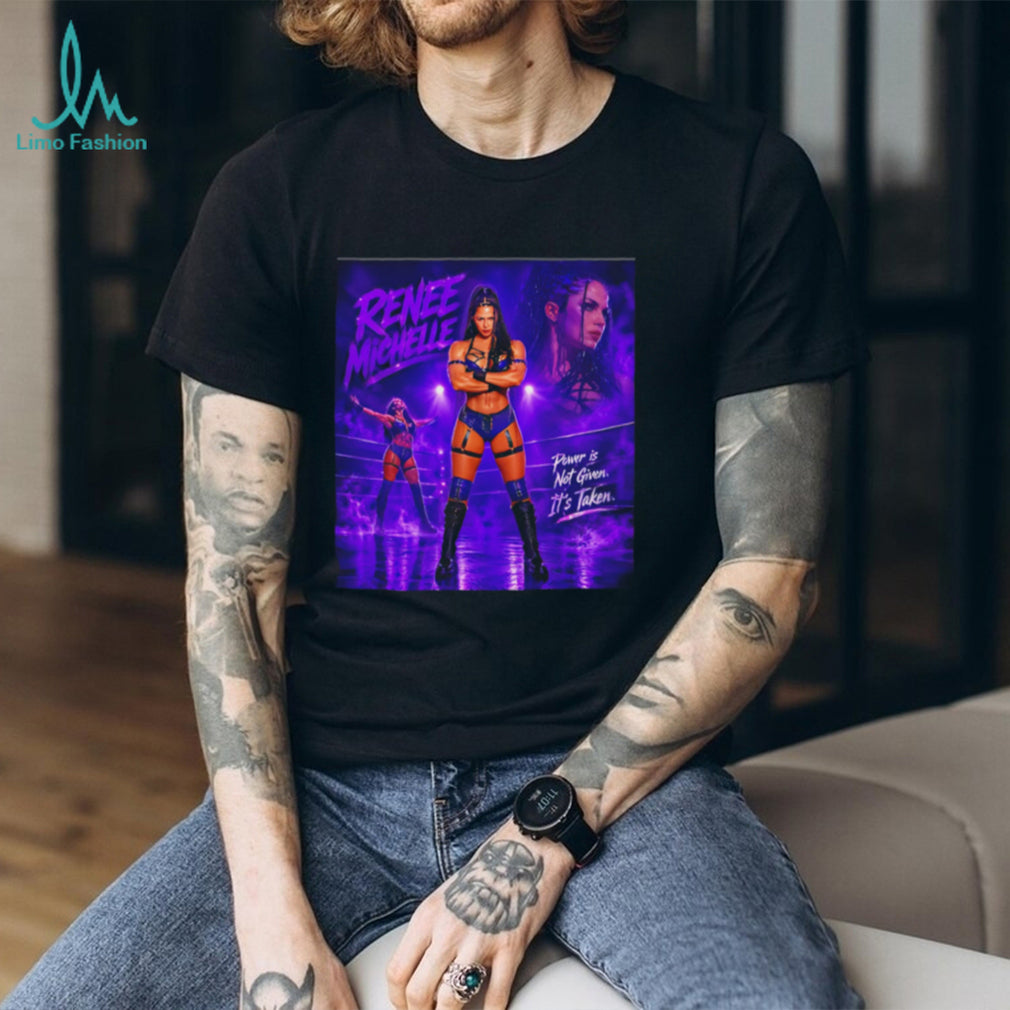 Renee Michelle pro wrestling illustration shirt