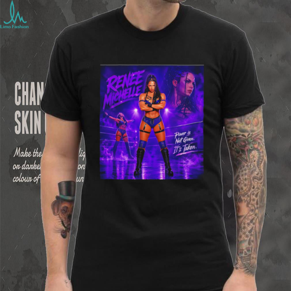 Renee Michelle pro wrestling illustration shirt
