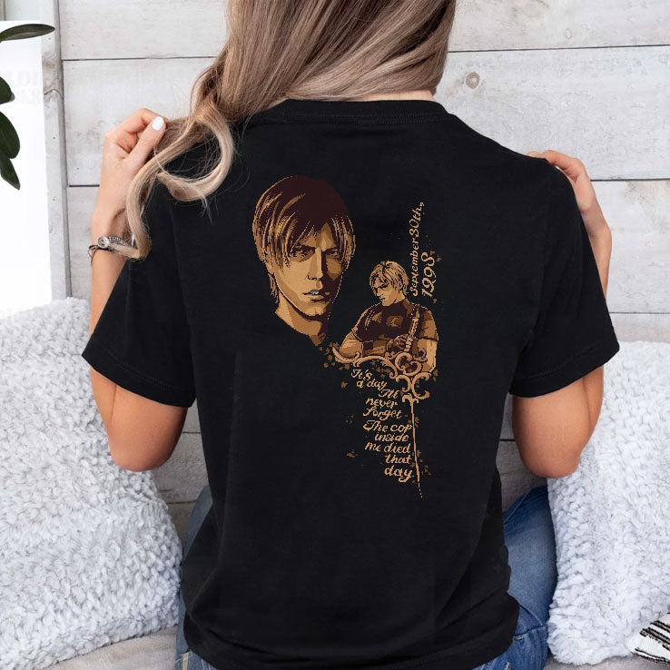 Resident Evil Leon Kennedy T Shirt
