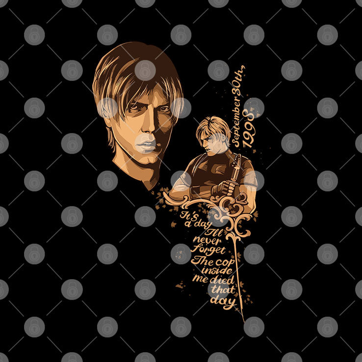 Resident Evil Leon Kennedy T Shirt