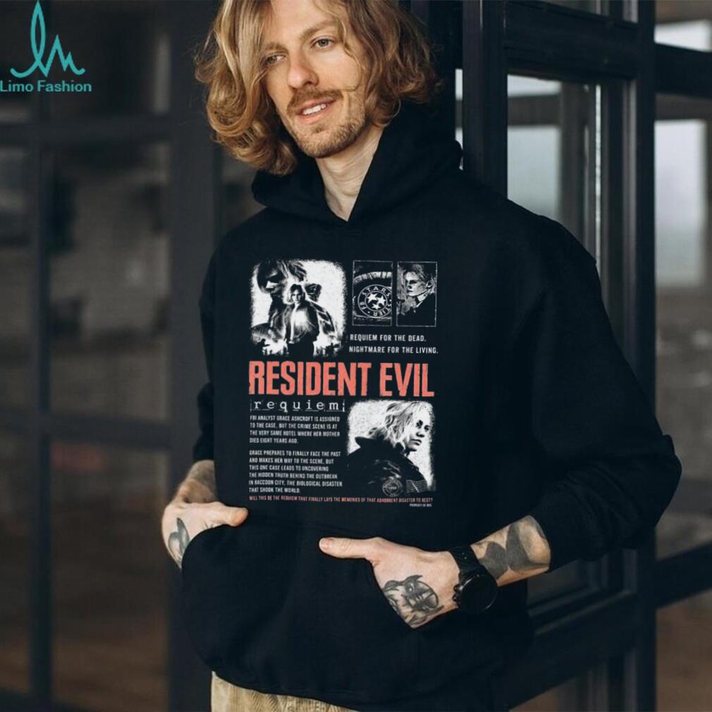 Resident Evil Requiem Grace Ashcroft Horror Movie Aesthetic T Shirt