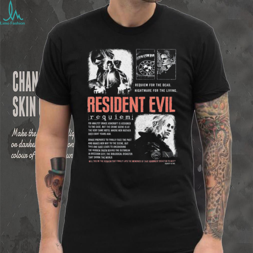 Resident Evil Requiem Grace Ashcroft Horror Movie Aesthetic T Shirt