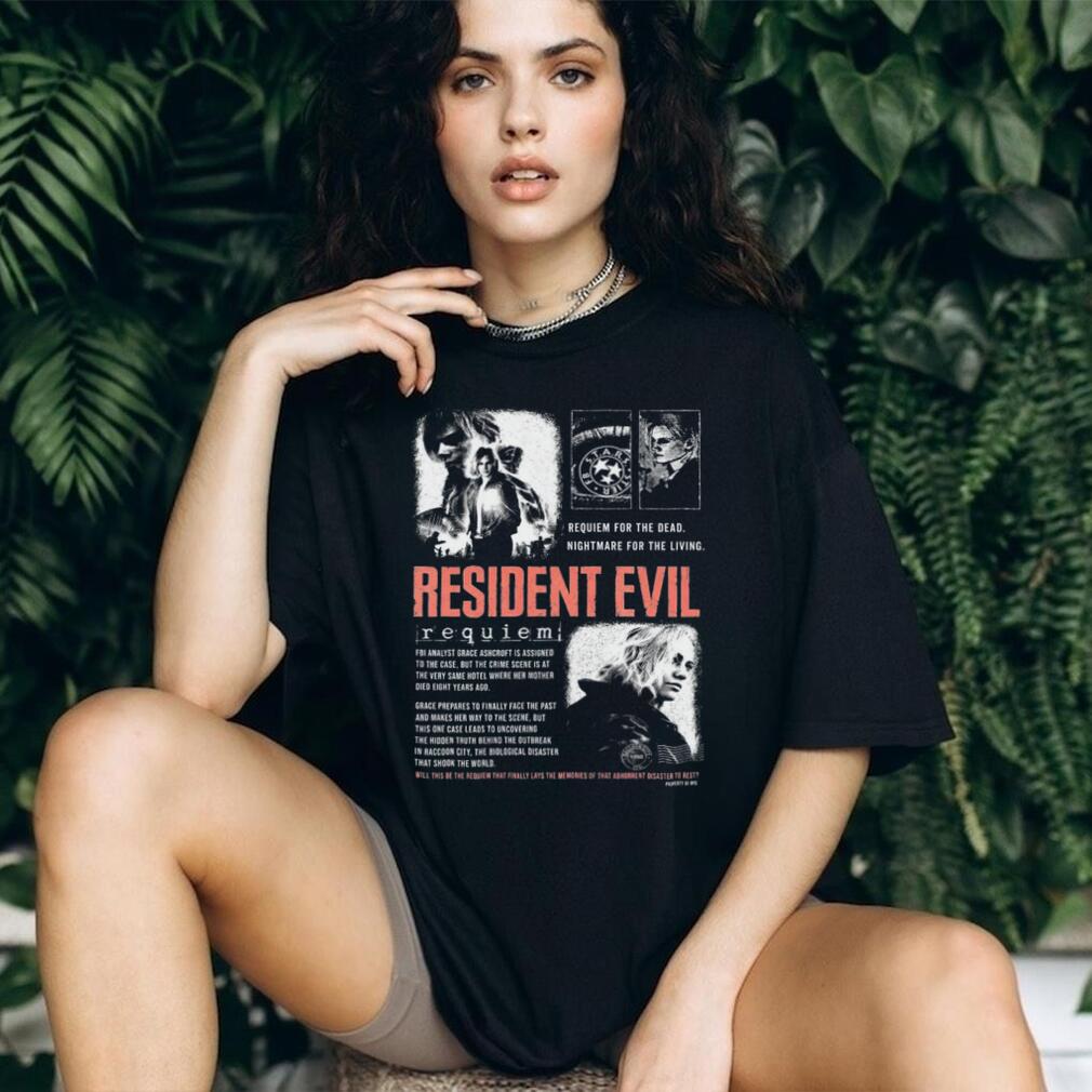 Resident Evil Requiem Grace Ashcroft Horror Movie Aesthetic T Shirt