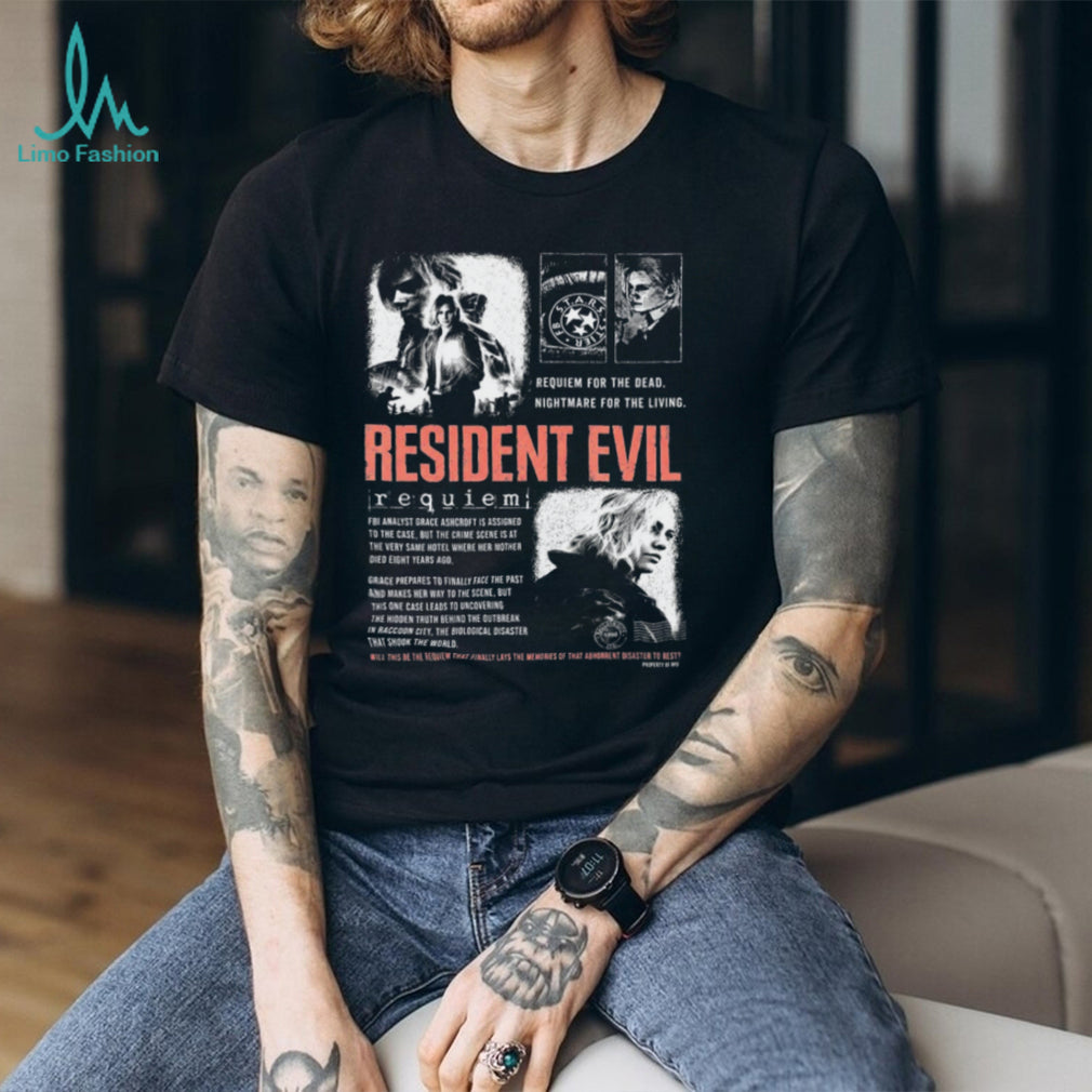 Resident Evil Requiem Grace Ashcroft Horror Movie Aesthetic T Shirt