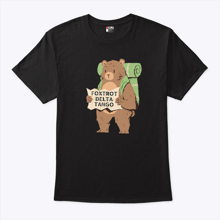 Resist Bear Foxtrot Delta Tango Anti Trump T Shirt