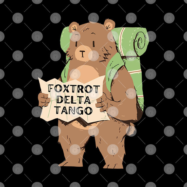 Resist Bear Foxtrot Delta Tango Anti Trump T Shirt