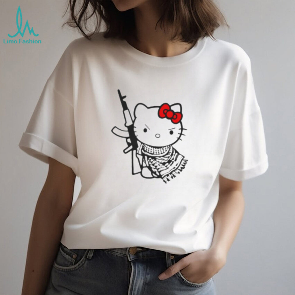 Resistance Kitty Keffiyeh Women’s Organic shirt