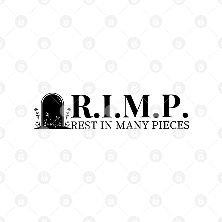 Rest In Many Pieces R.I.M.P T Shirt