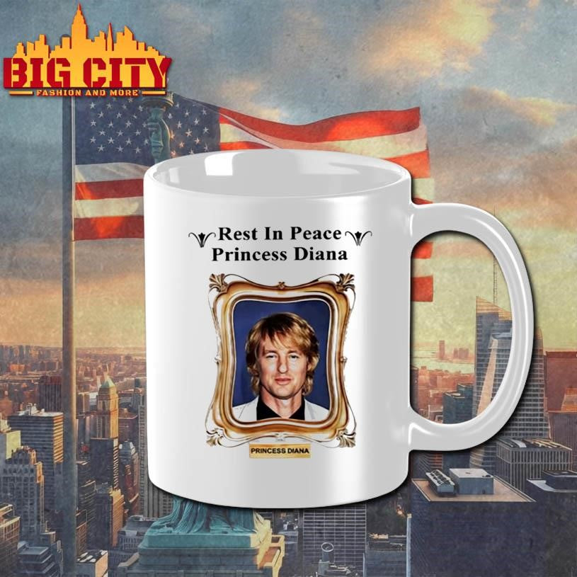 Rest In Peace Princess Diana Owen Wilson Shirt