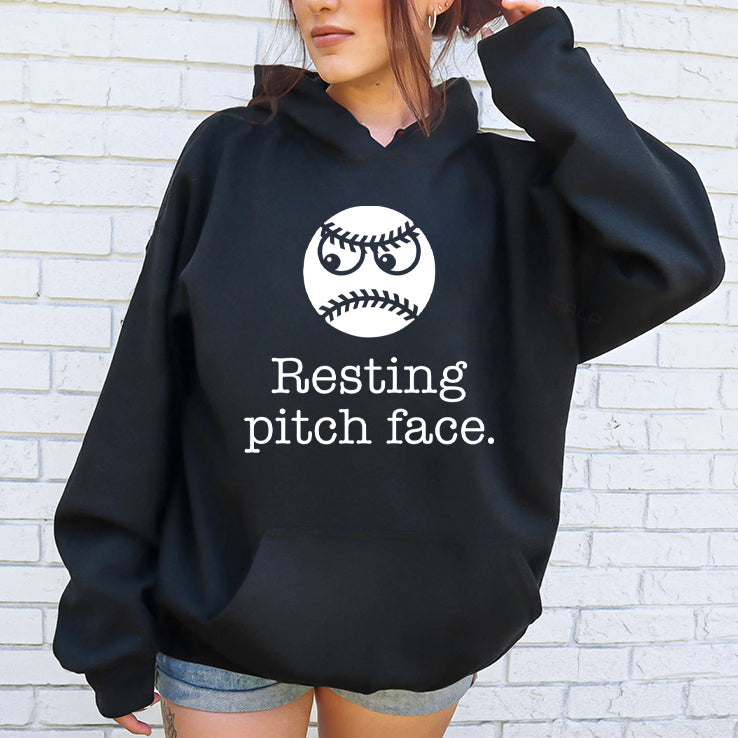 Resting Pitch Face Funny Baseball T Shirt