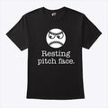Resting Pitch Face Funny Baseball T Shirt
