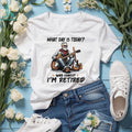 Retired Musician Guitarist Beer Lover Funny Graphic Shirt