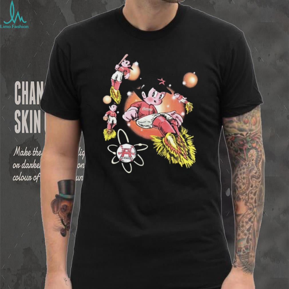 Retro Astro Boy Baseball Graphic T Shirt Japanese Anime Streetwear T Shirt