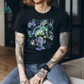 Retro Gaming Hero Dungeon Monsters Glow Graphic T Shirt