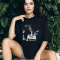 Retro Grunge Smoking Cat Aesthetic Winston Cigarettes T Shirt