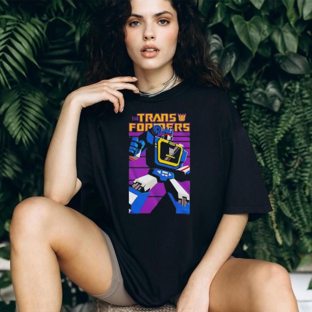 Retro Transformers Soundwave Decepticon Graphic T Shirt