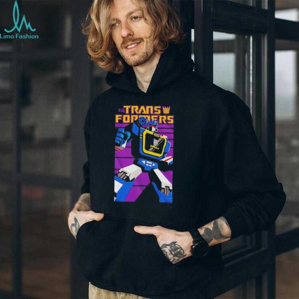 Retro Transformers Soundwave Decepticon Graphic T Shirt