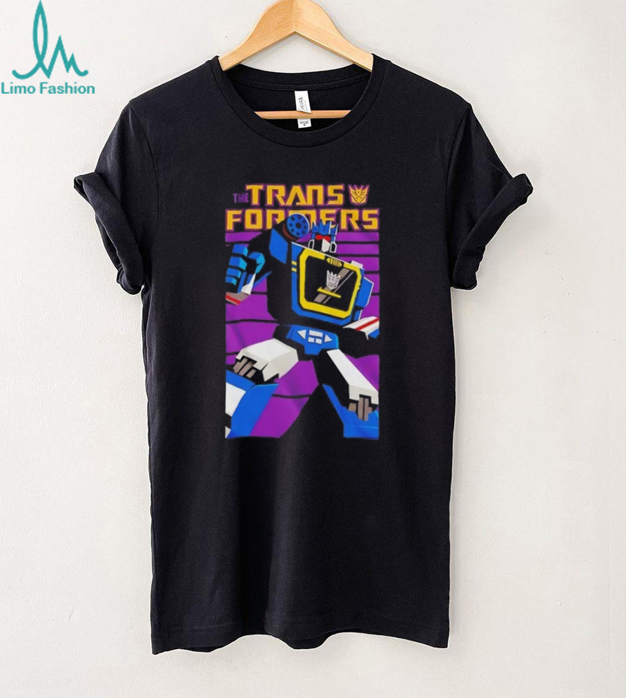Retro Transformers Soundwave Decepticon Graphic T Shirt