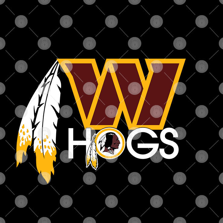 Rick Doc Walker Hogs Washington Commanders Football Feather Sweatshirt