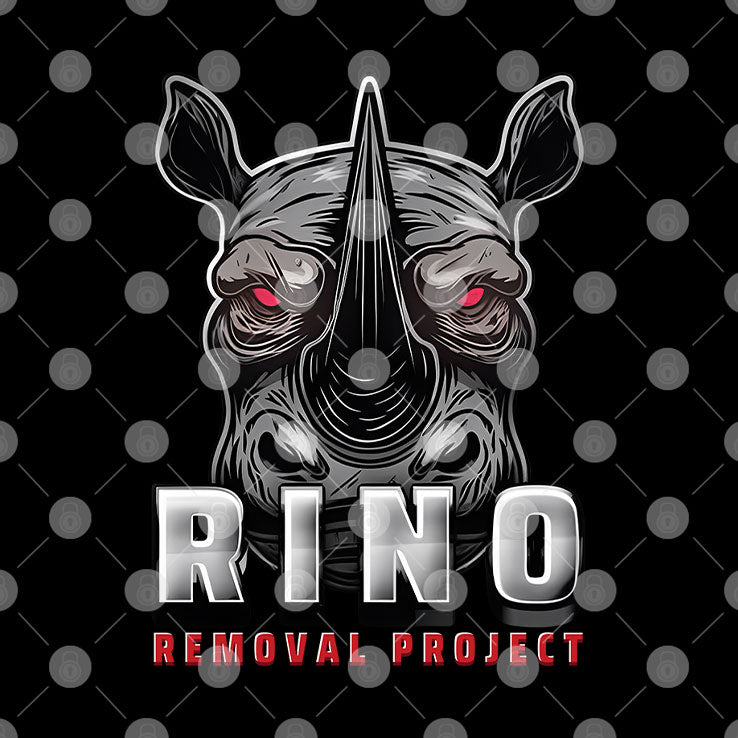 Rino Removal Project Logo T Shirt