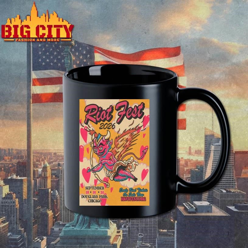 Riot Fest Sept 18-20 2026 Douglass Park Chicago Poster Shirt