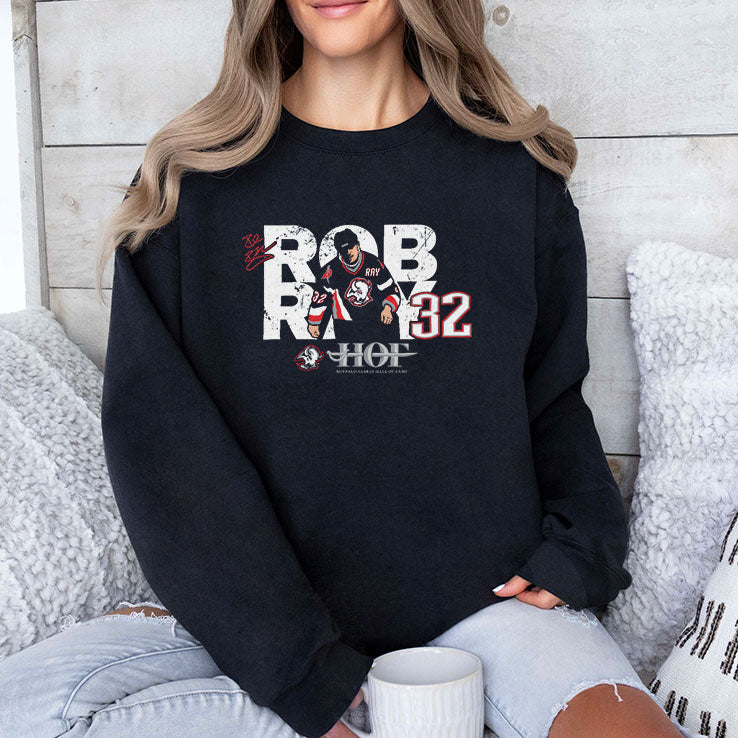 Rob Ray 32 Buffalo Sabres HOF T Shirt