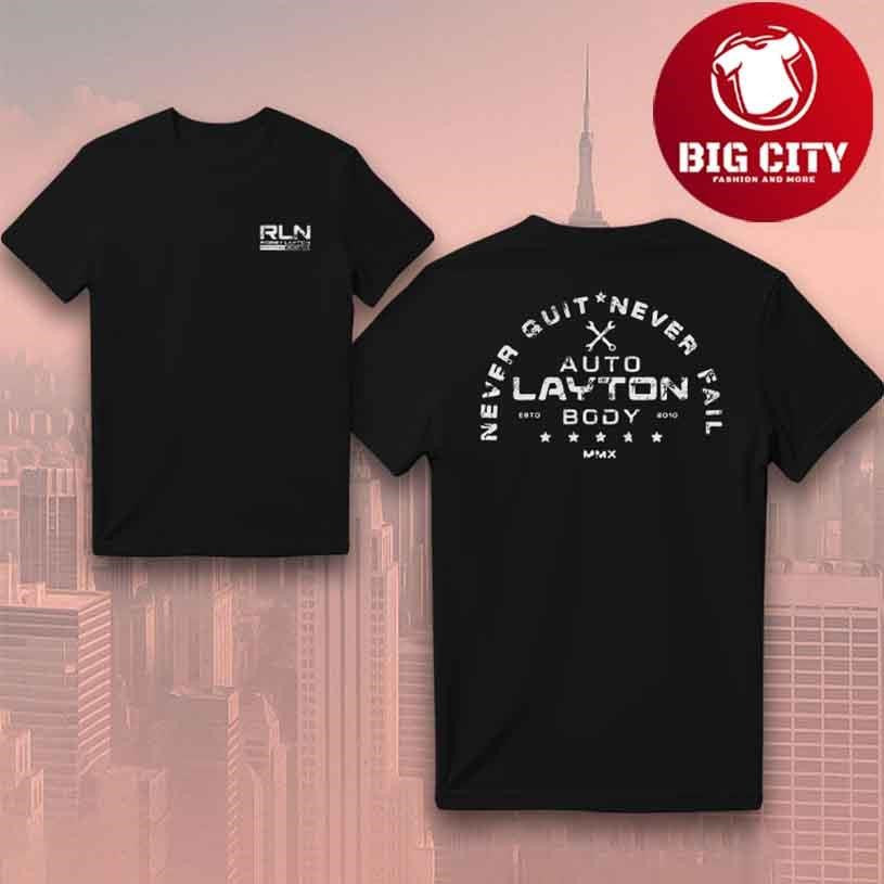 Robby Layton Black NQNF Richardson Two Sided Shirt