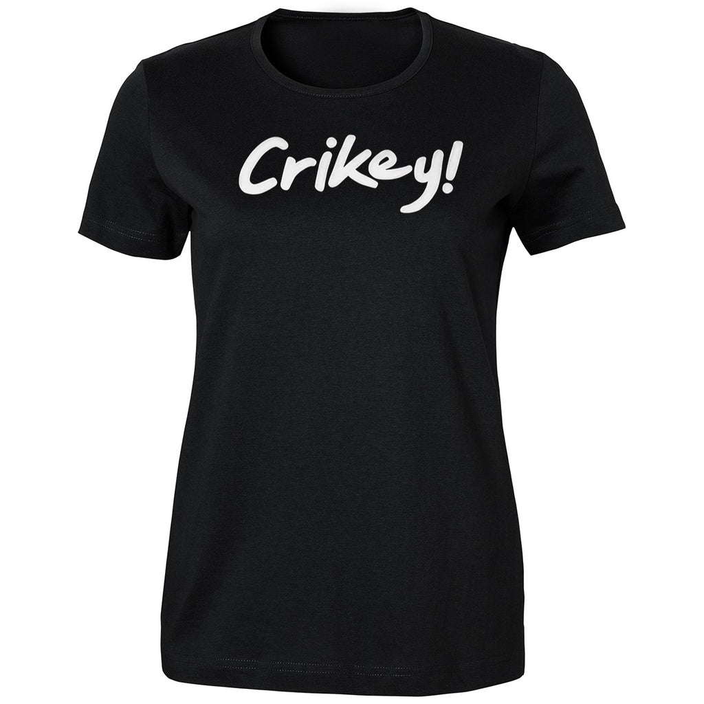 Robert Irwin Honors Dad Steve Wearing Crikey Shirt