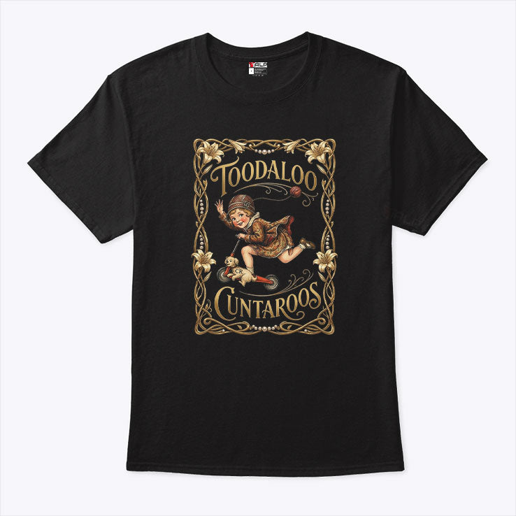 Roller Girl Toodaloo Cuntaroos Funny T Shirt