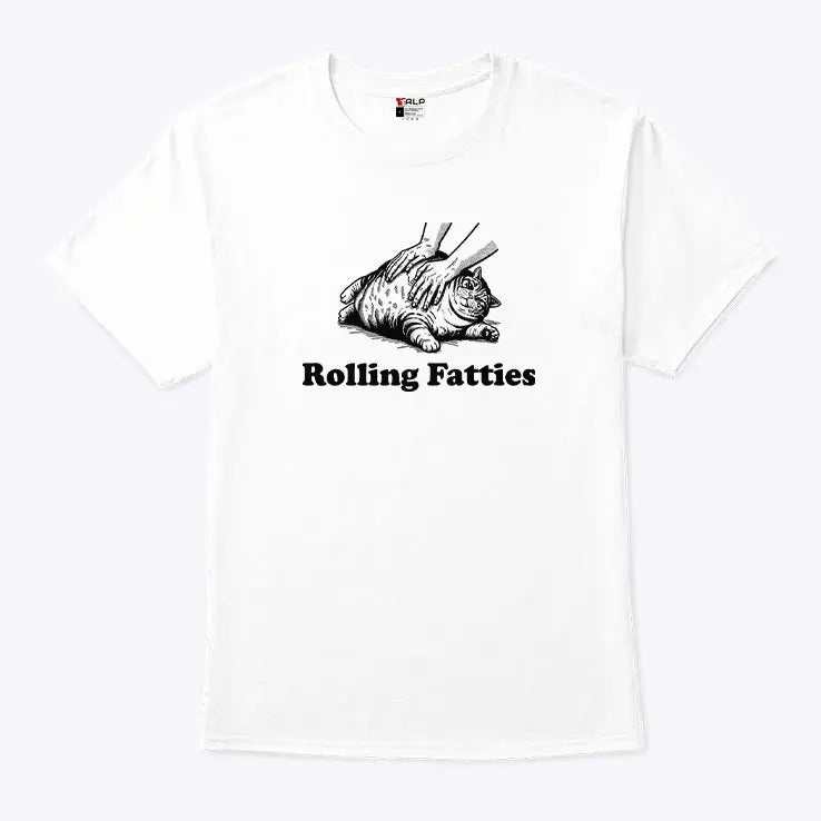 Rolling Fatties Cat Tee