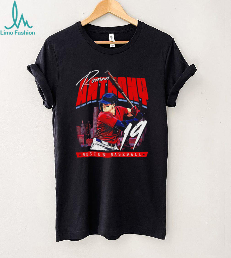Roman Anthony Boston Baseball Player Retro Graphic Sports Fan T Shirt